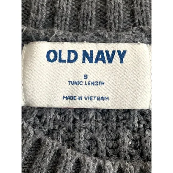 Old Navy Womens Gray Knit Sweater Pullover Crewneck Long Sleeve Size Small - Picture 10 of 11